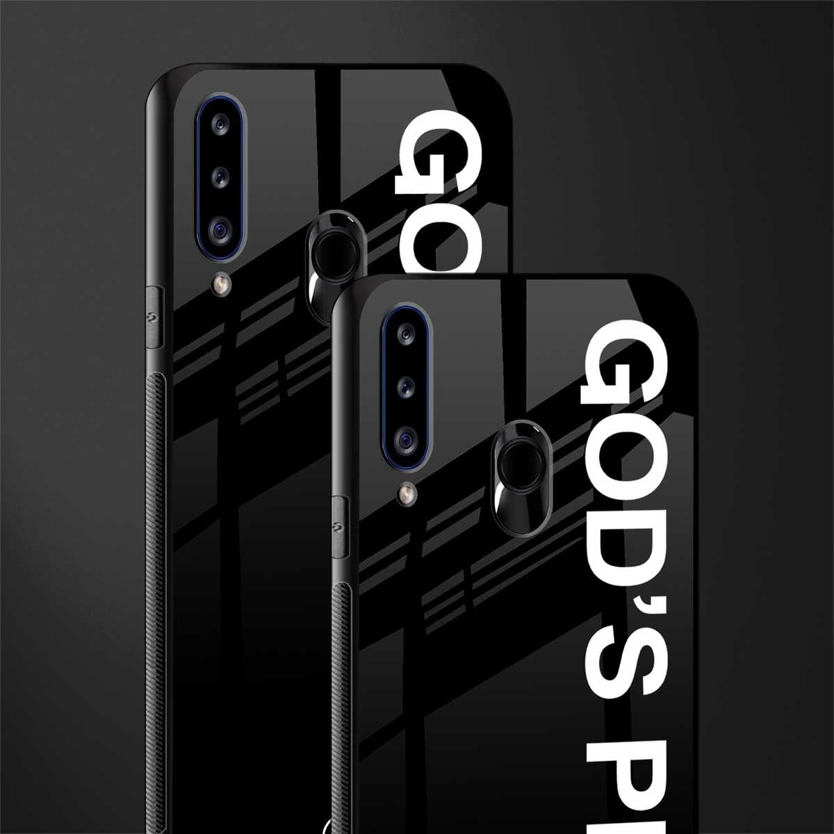 god's plan glass case for samsung galaxy a20s image-2