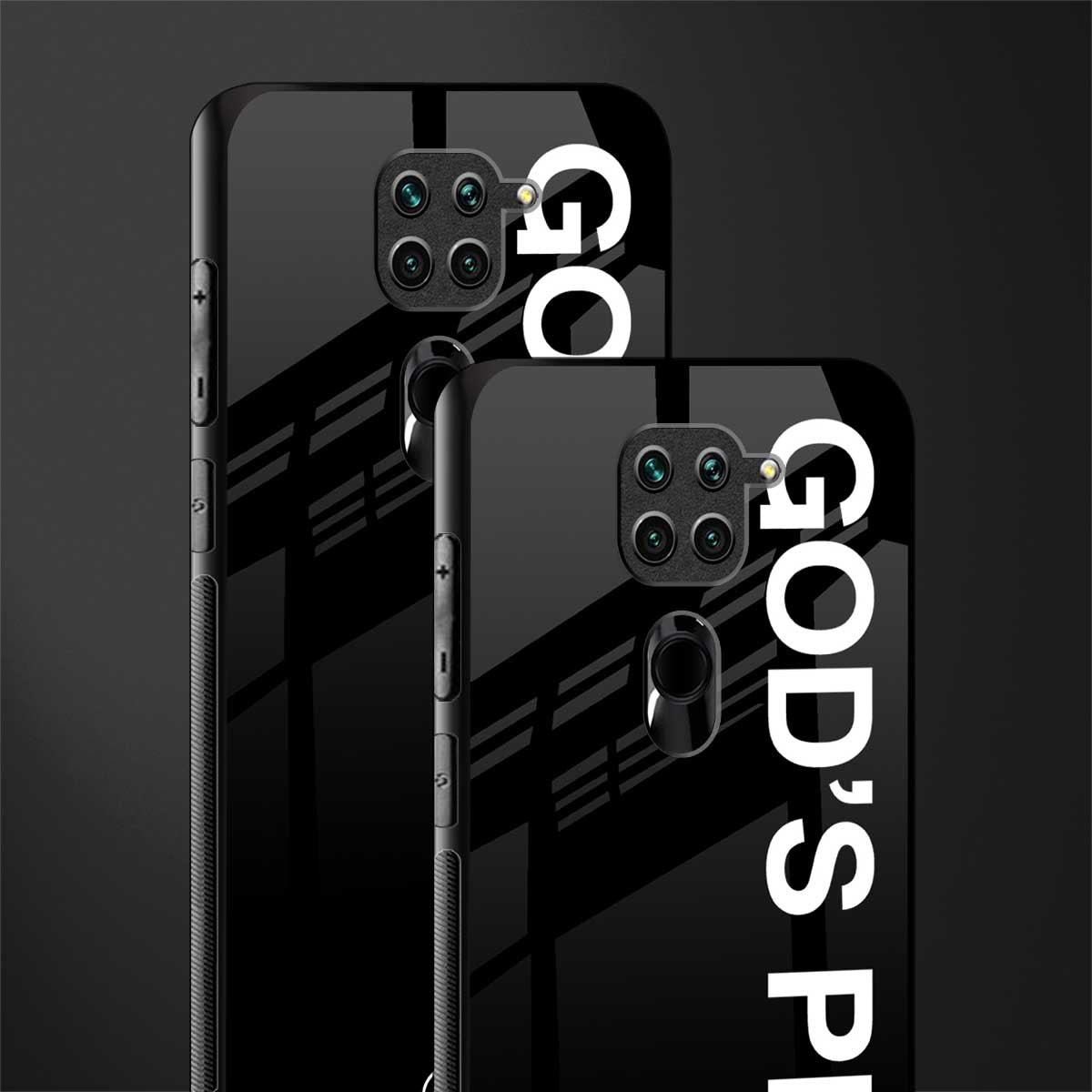 god's plan glass case for redmi note 9 image-2