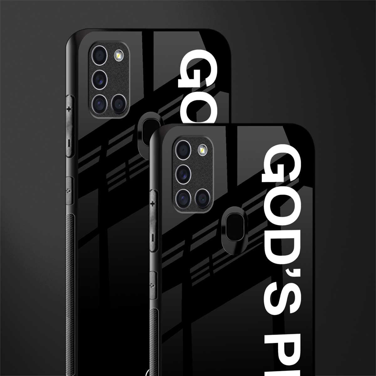 god's plan glass case for samsung galaxy a21s image-2