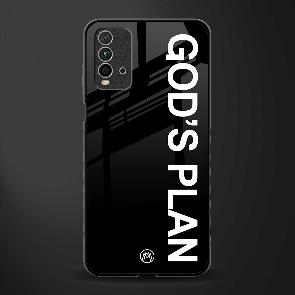god's plan glass case for redmi 9 power image