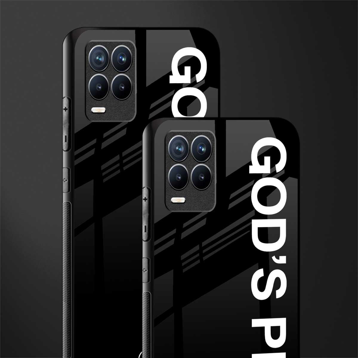 god's plan glass case for realme 8 4g image-2