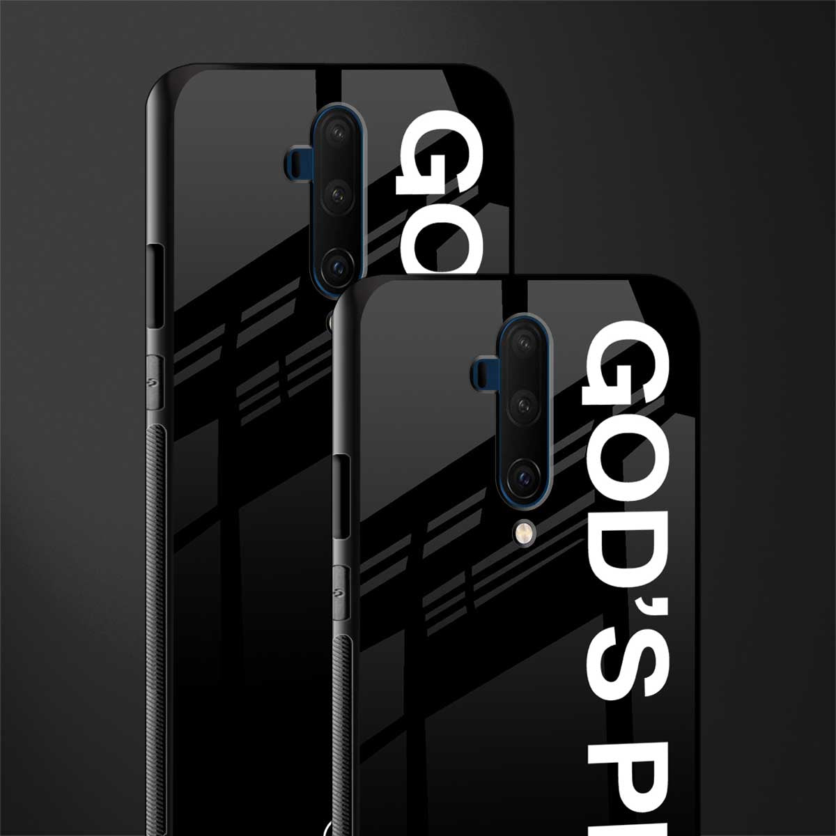 god's plan glass case for oneplus 7t pro image-2