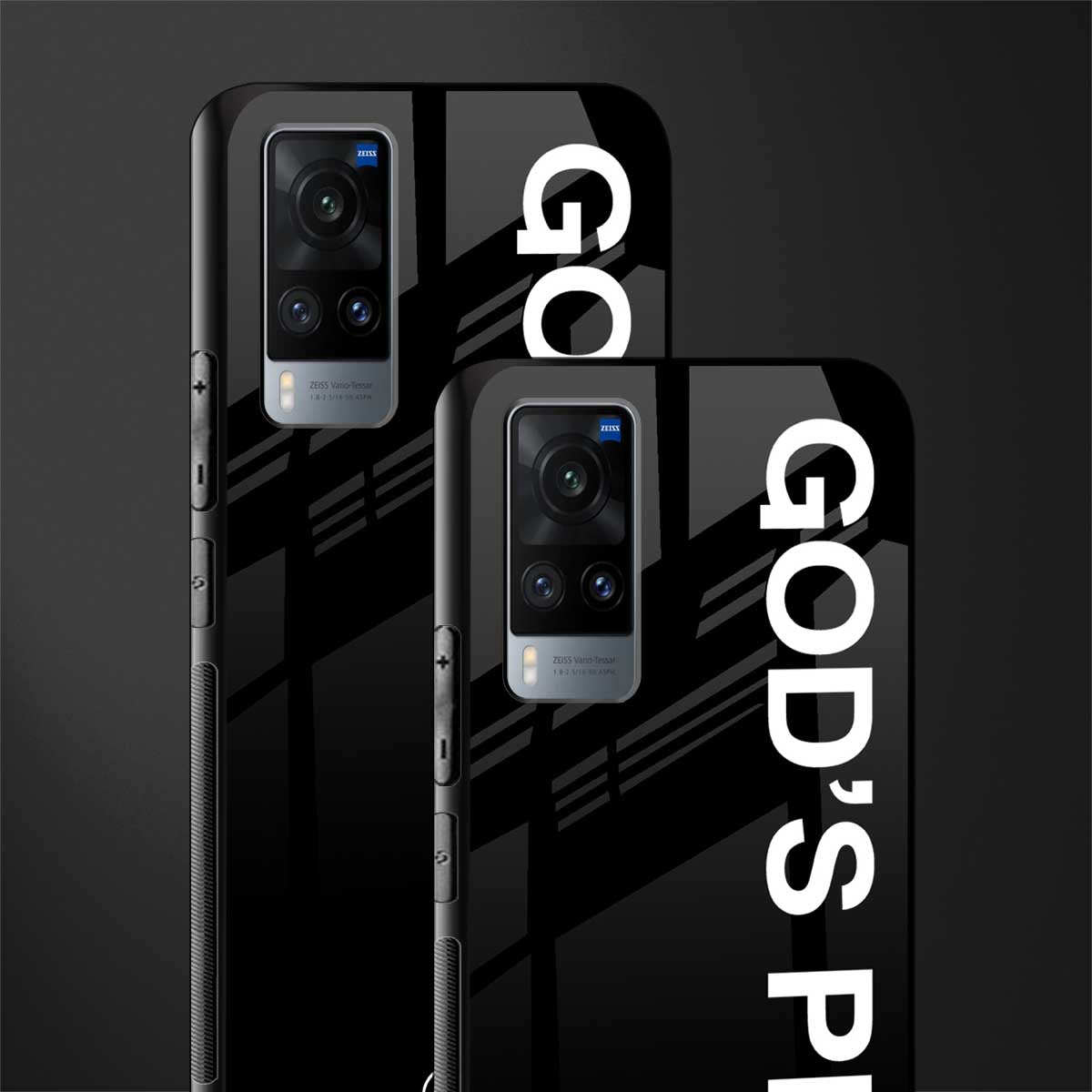 god's plan glass case for vivo x60 image-2