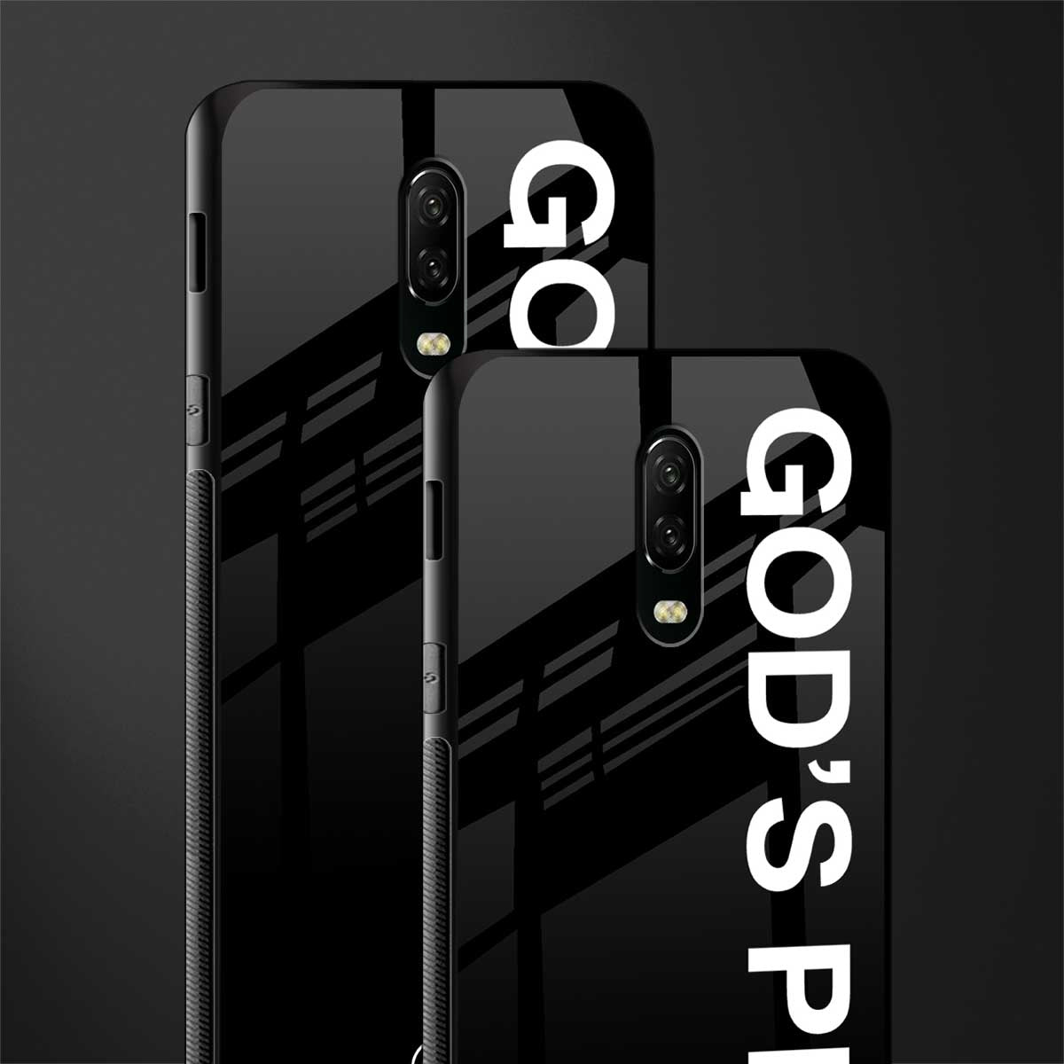 god's plan glass case for oneplus 6t image-2