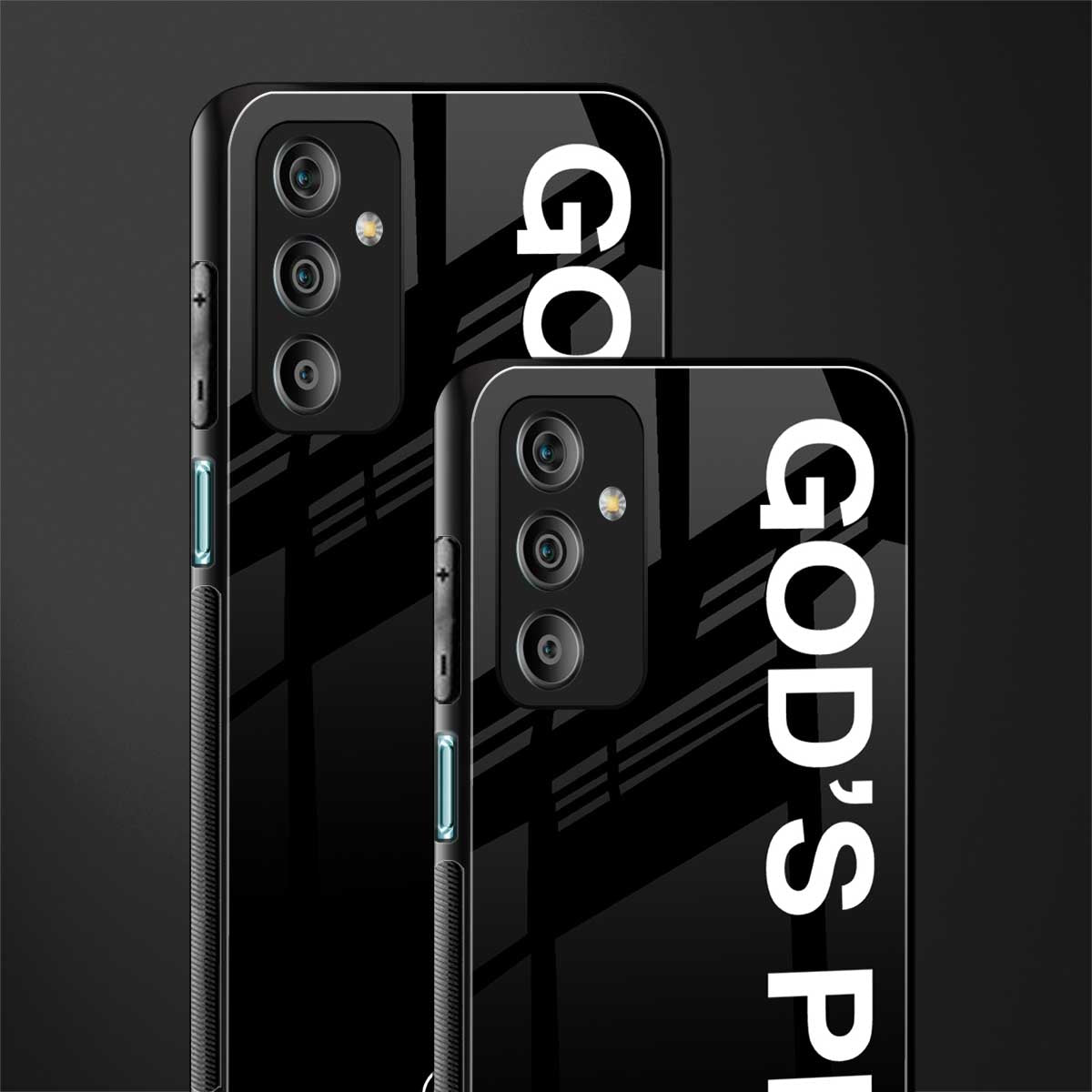 god's plan back phone cover | glass case for samsung galaxy f23 5g