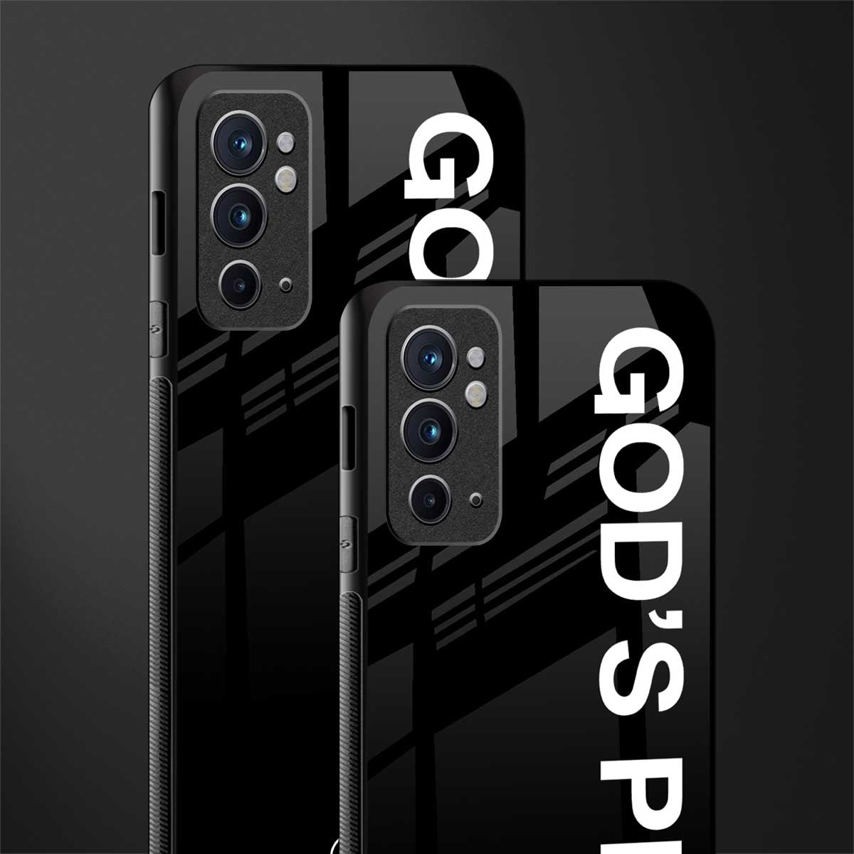 god's plan glass case for oneplus 9rt image-2