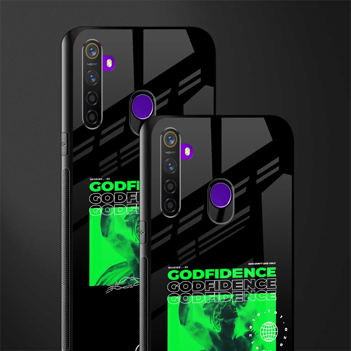 godfidence glass case for realme 5s image-2