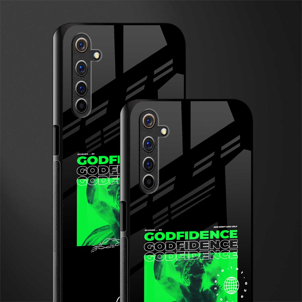 godfidence glass case for realme 6i image-2