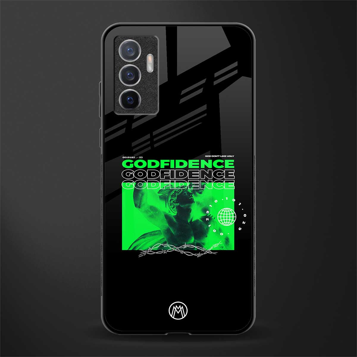 godfidence glass case for vivo v23e image