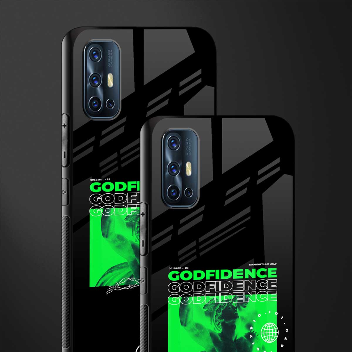 godfidence glass case for vivo v17 image-2