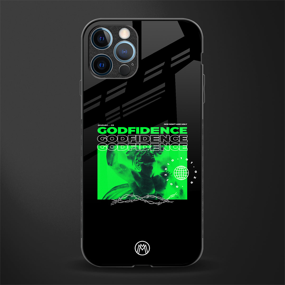 godfidence glass case for iphone 12 pro max image