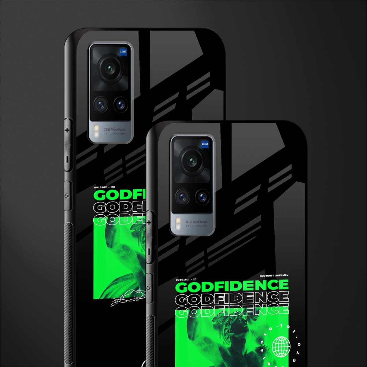 godfidence glass case for vivo x60 image-2