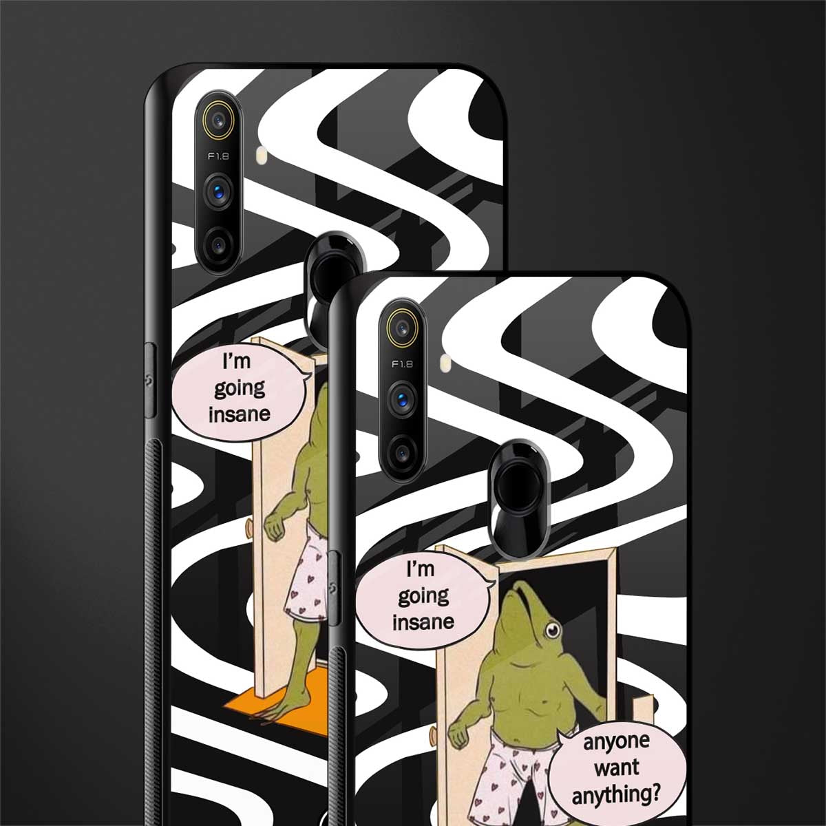 going insane glass case for realme narzo 20a image-2