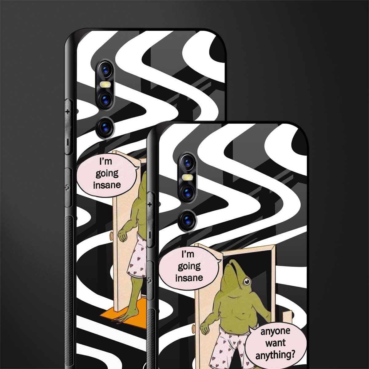 going insane glass case for vivo v15 pro image-2
