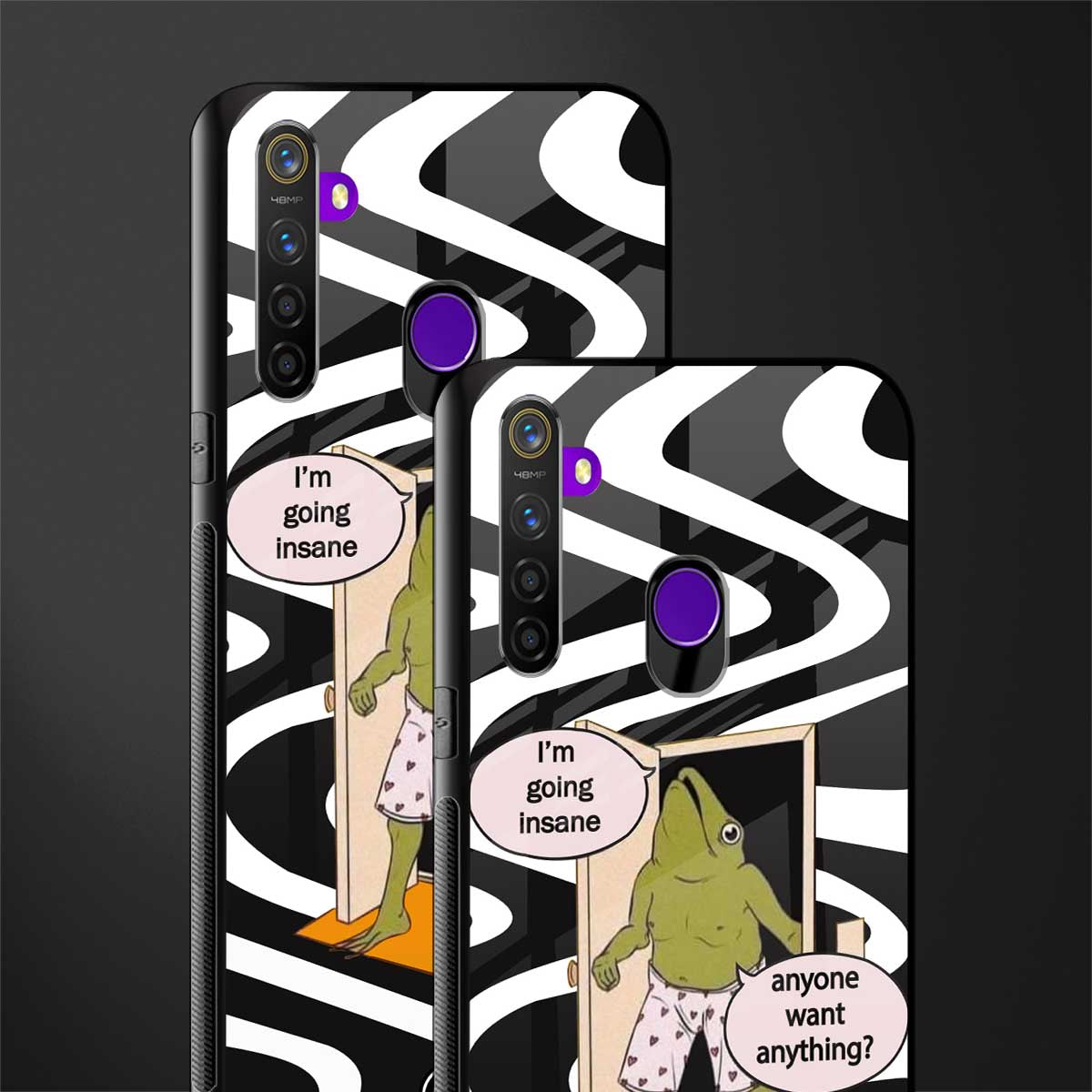 going insane glass case for realme 5s image-2