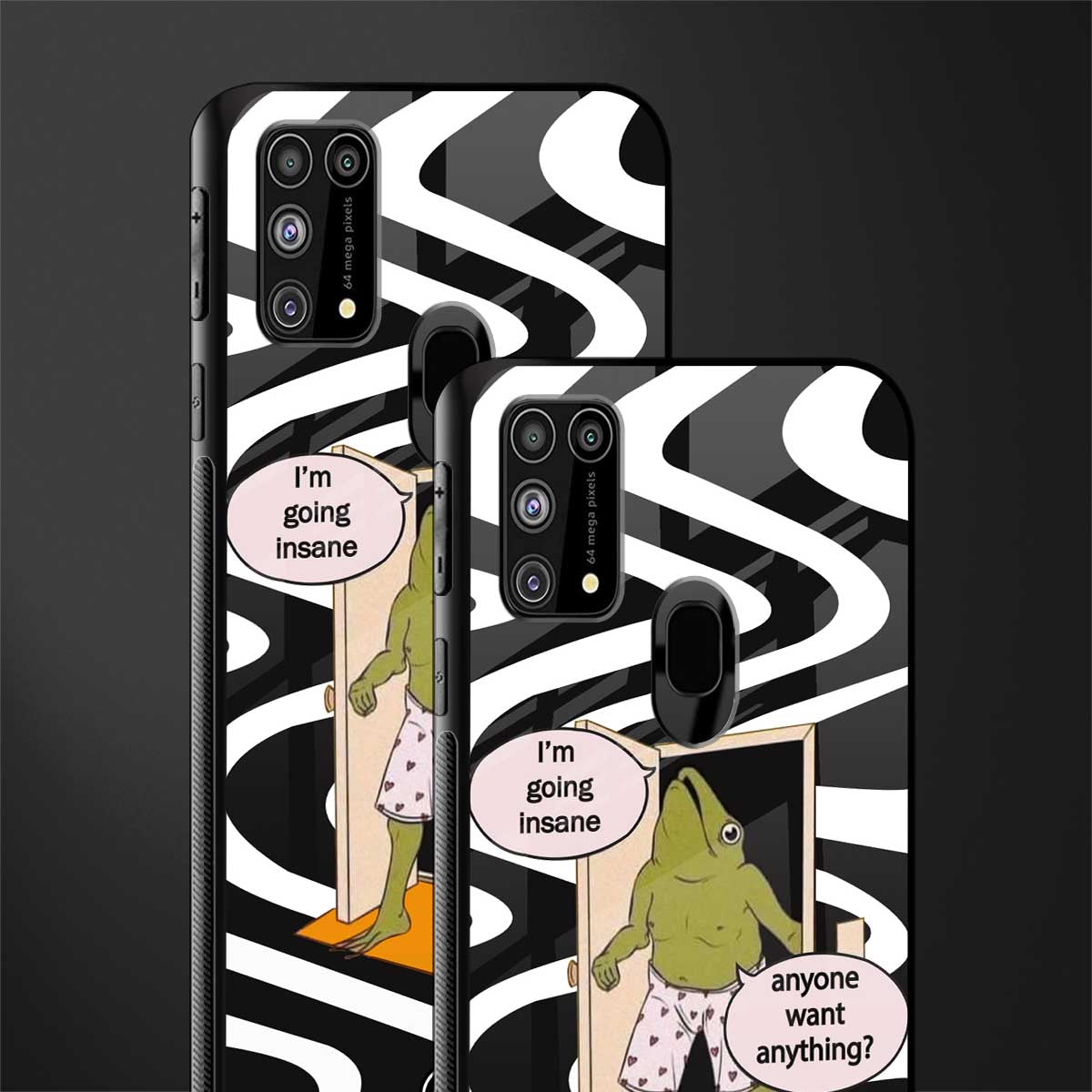 going insane glass case for samsung galaxy m31 prime edition image-2