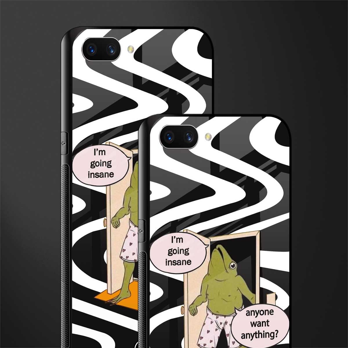going insane glass case for realme c1 image-2