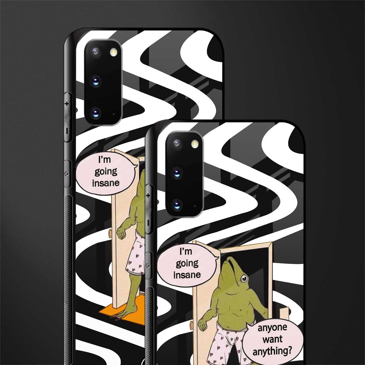 going insane glass case for samsung galaxy s20 image-2