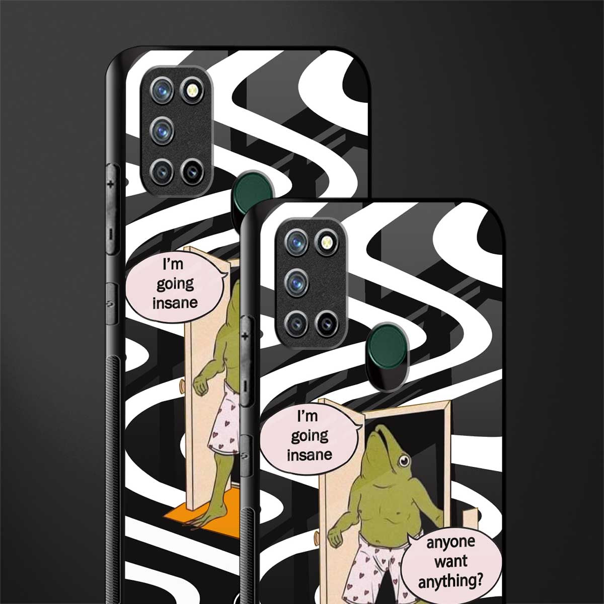 going insane glass case for realme 7i image-2
