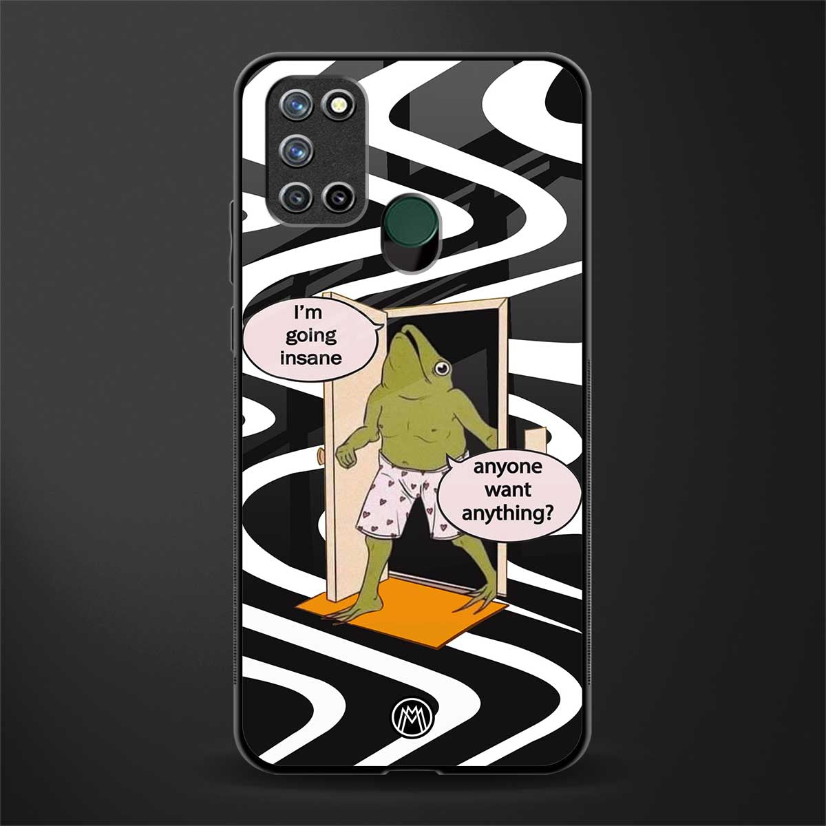 going insane glass case for realme 7i image