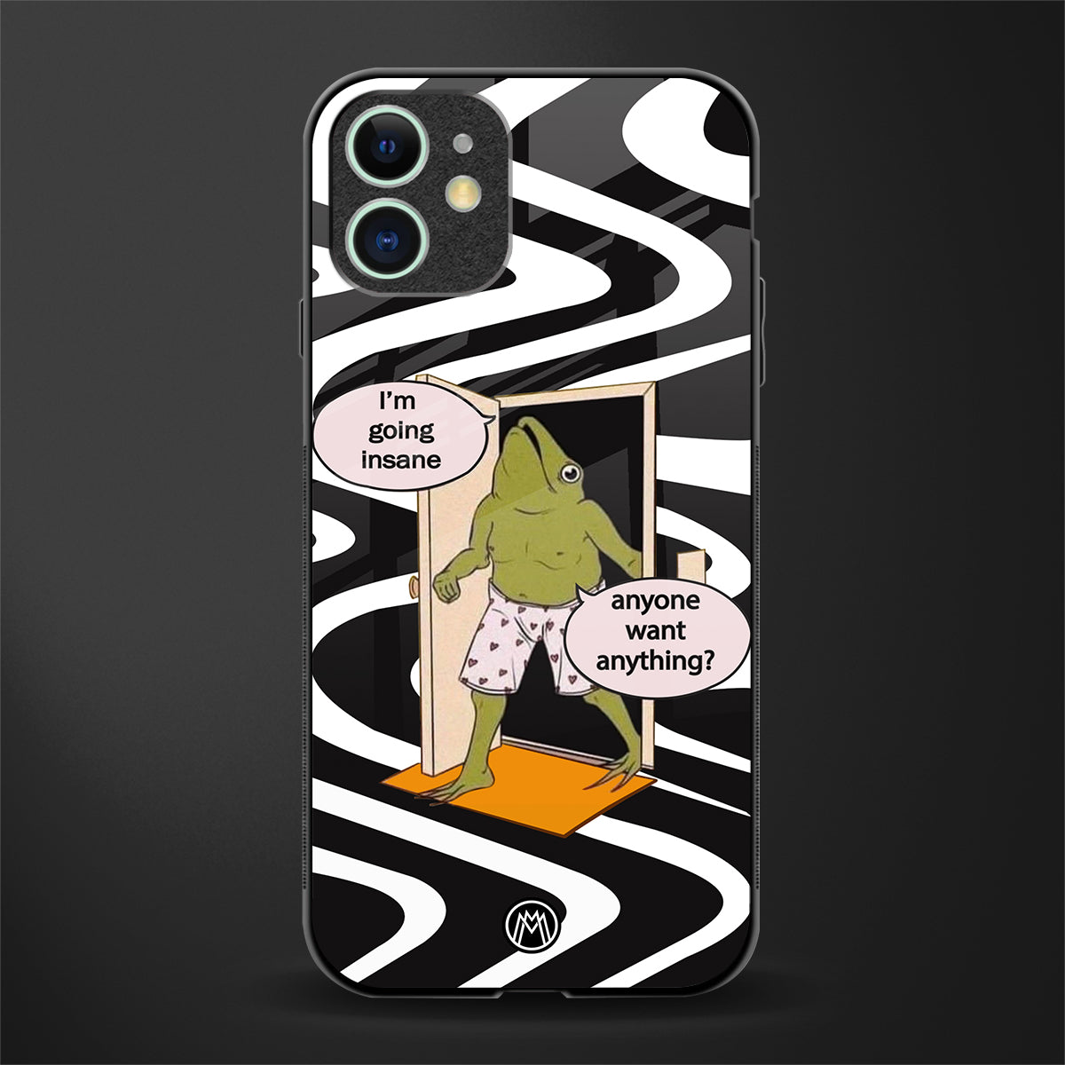 going insane glass case for iphone 12 image