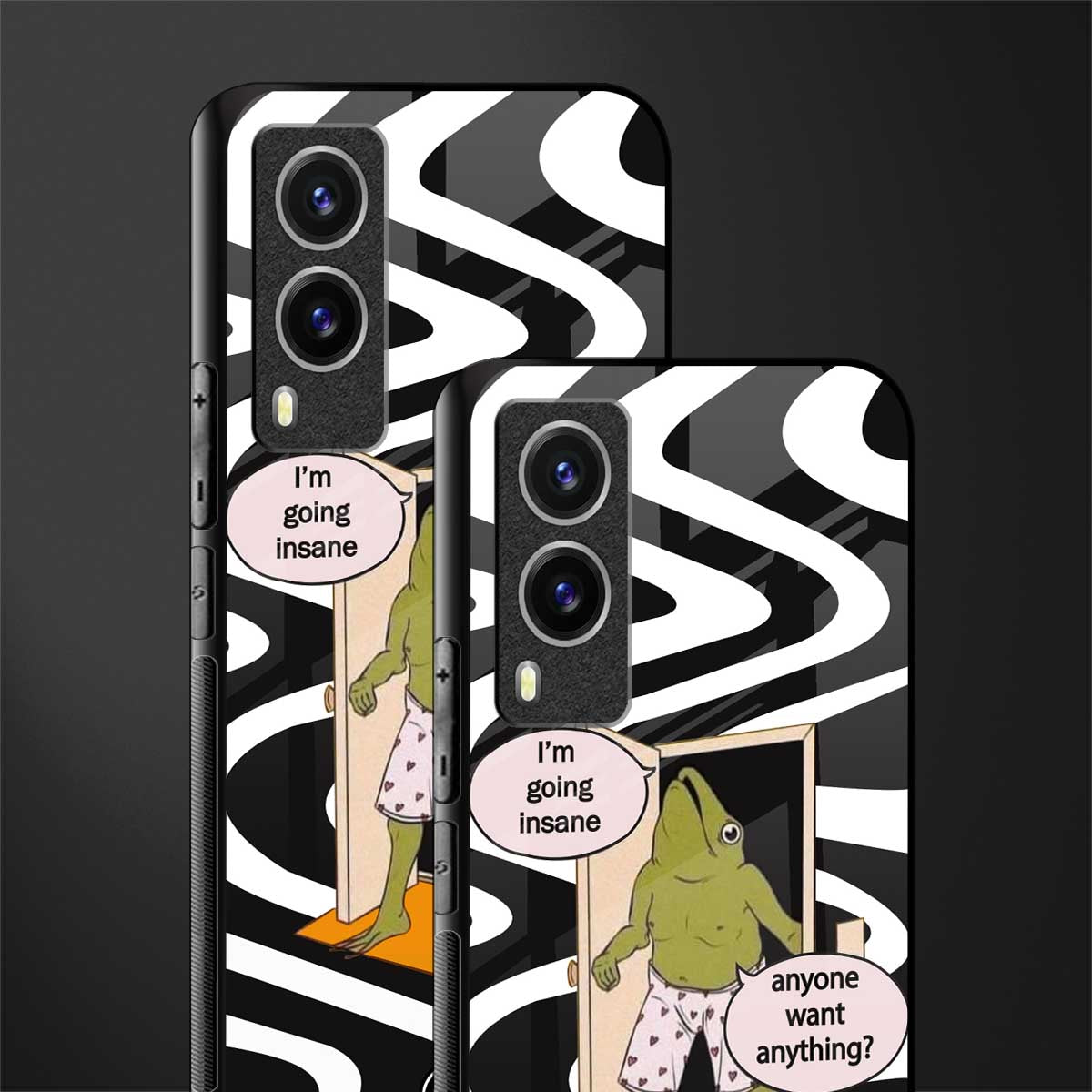 going insane glass case for vivo v21e 5g image-2