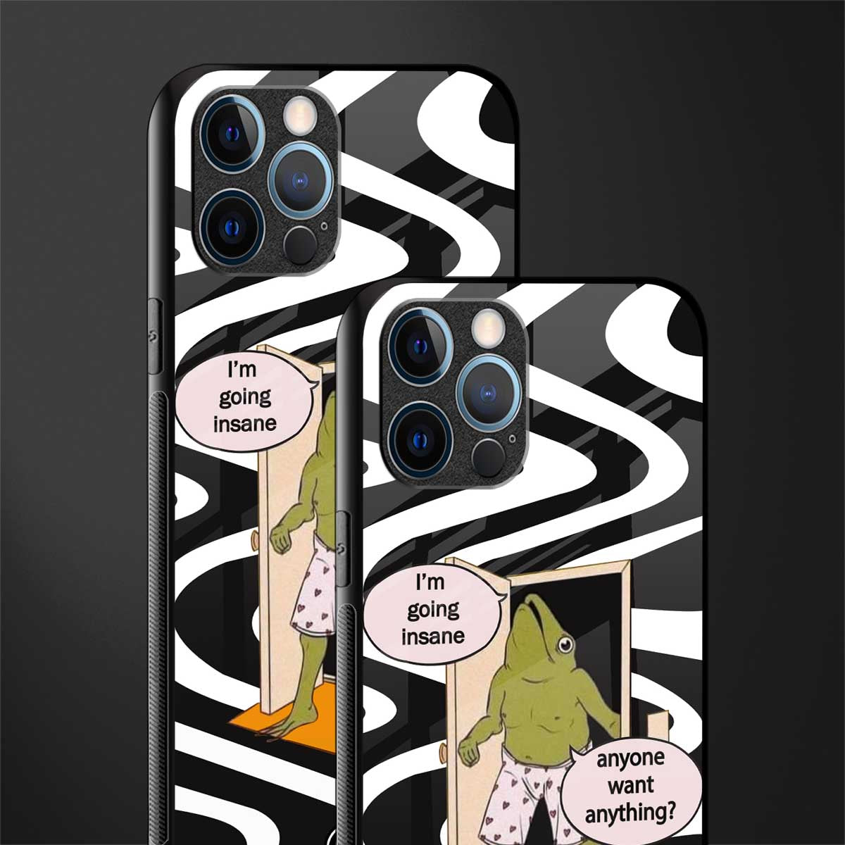 going insane glass case for iphone 12 pro max image-2