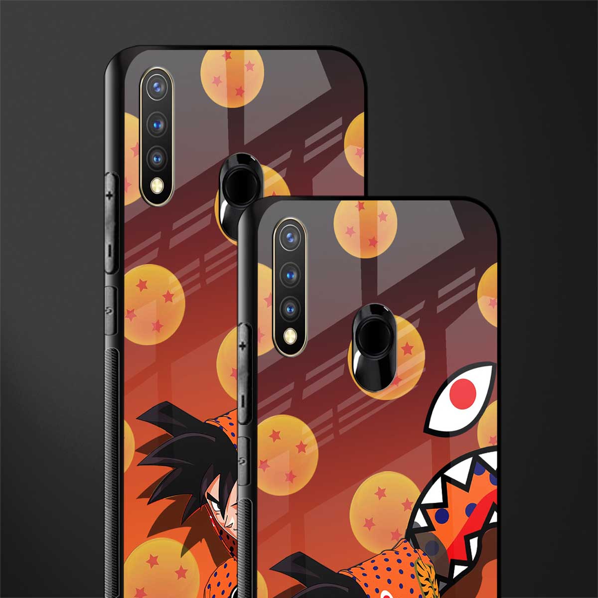 goku glass case for vivo u20 image-2