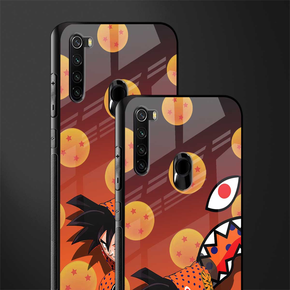 goku glass case for redmi note 8 image-2