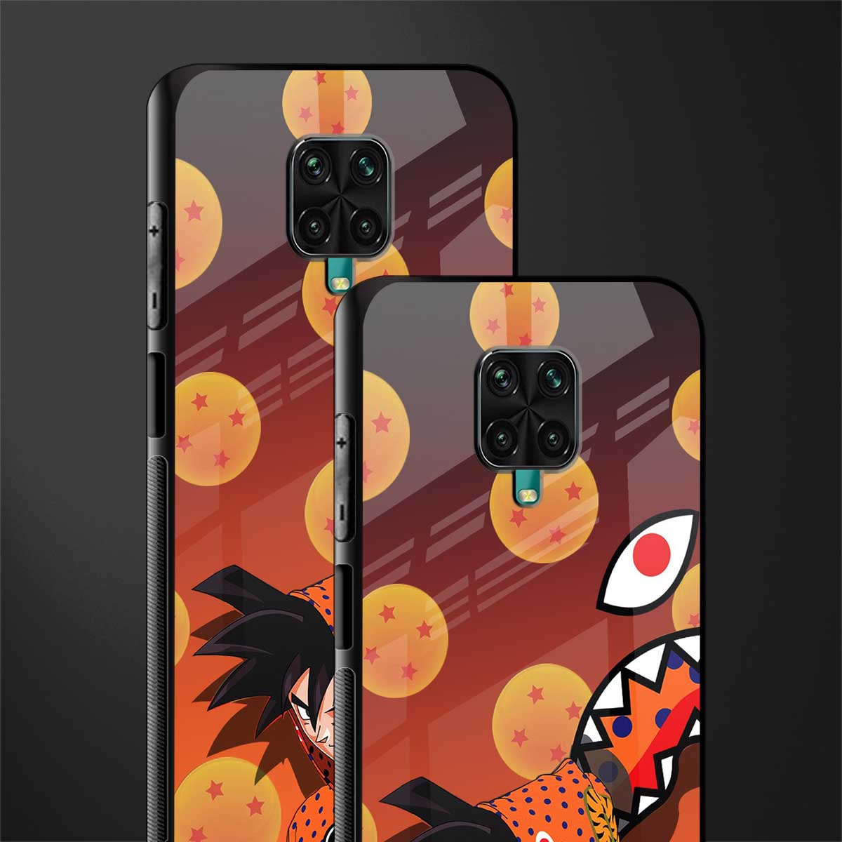 goku glass case for poco m2 pro image-2