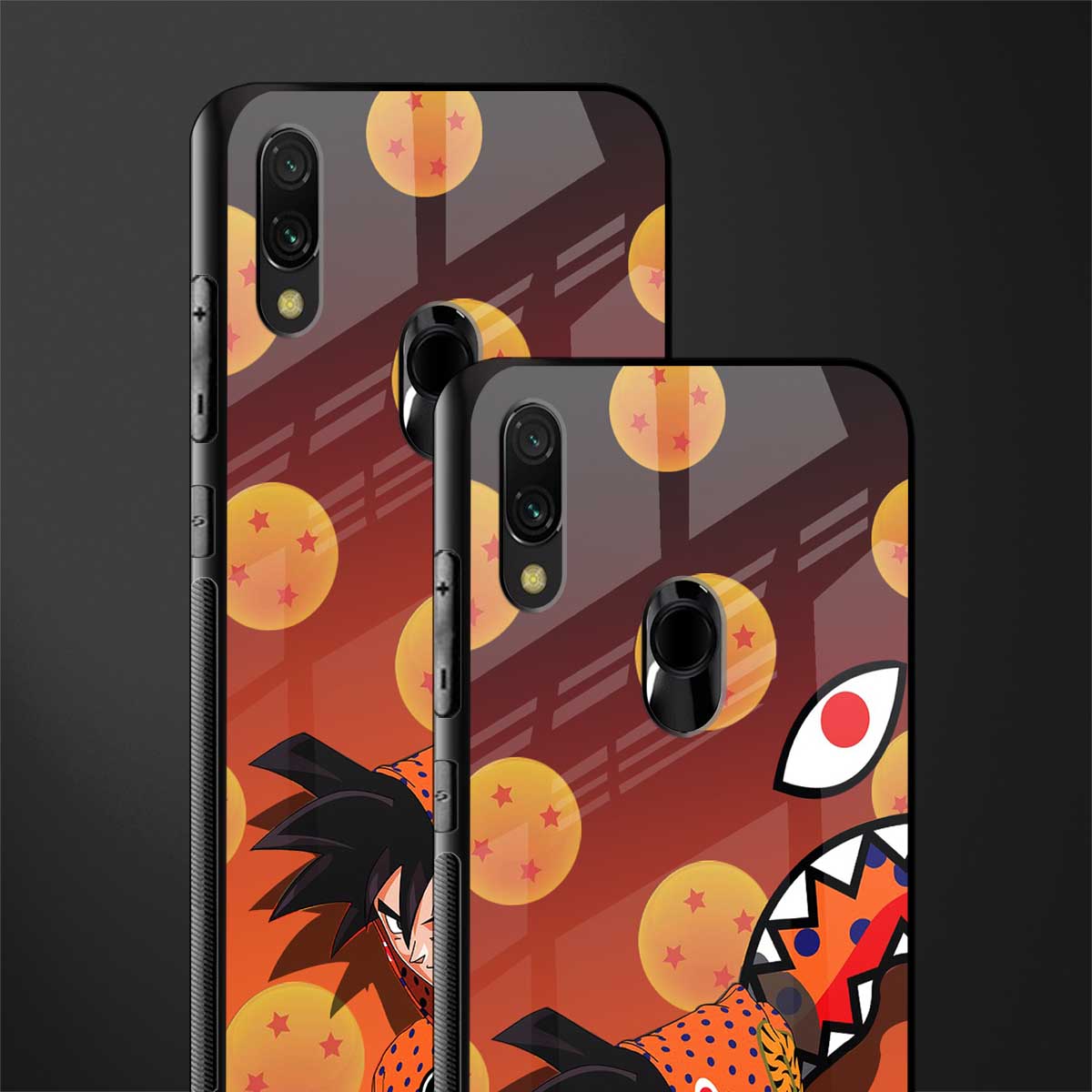 goku glass case for redmi y3 image-2