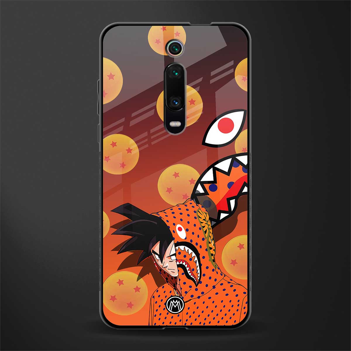 goku glass case for redmi k20 pro image