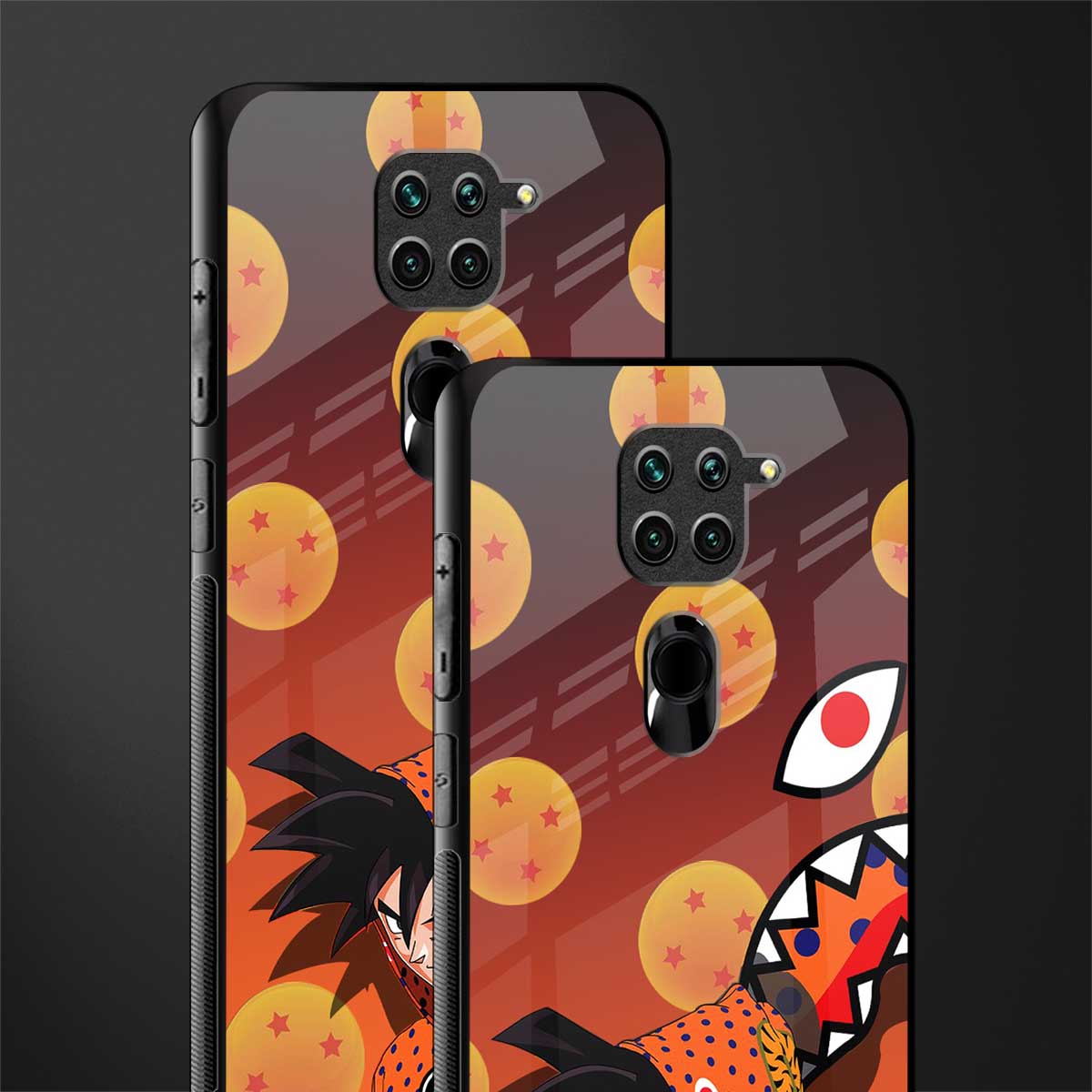 goku glass case for redmi note 9 image-2