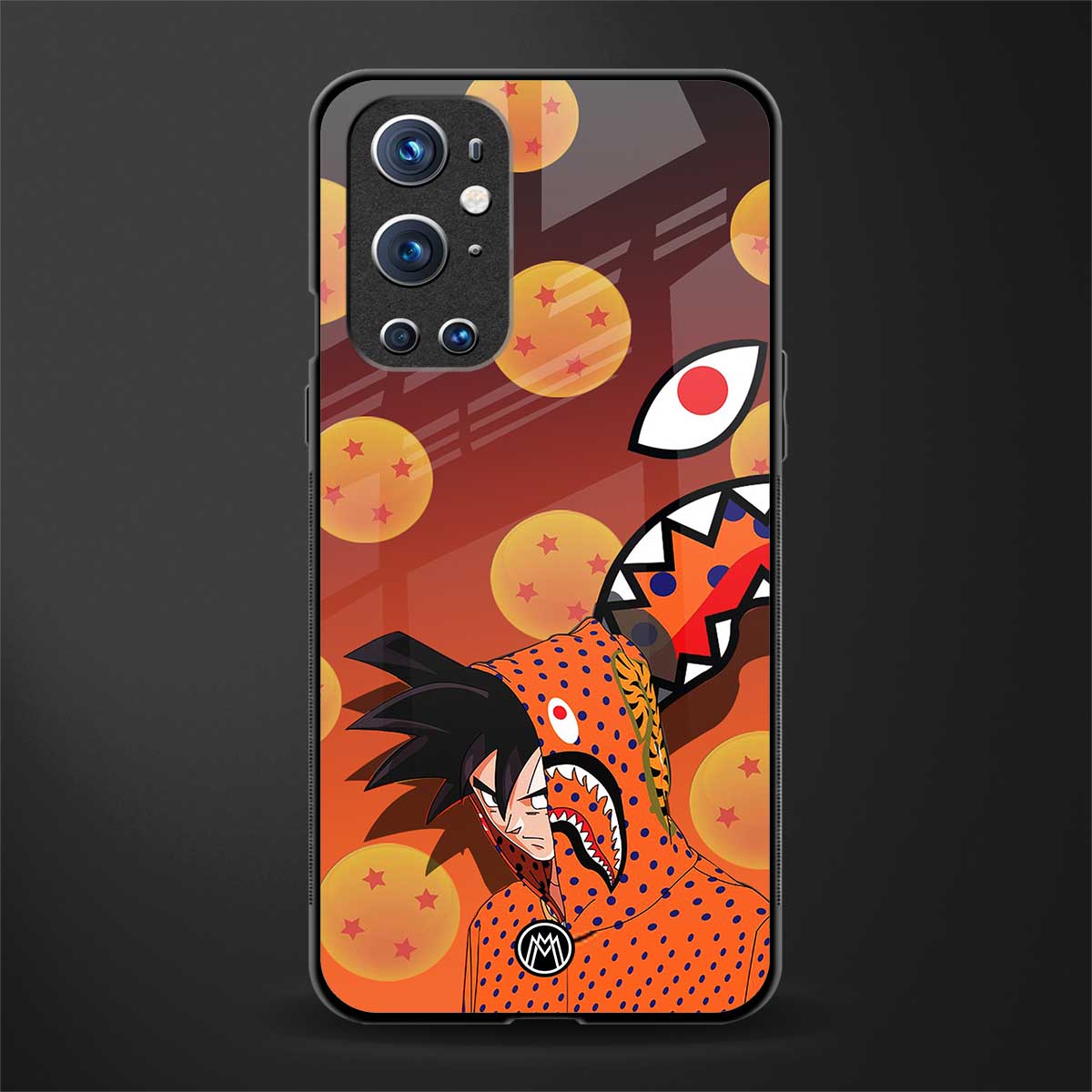 goku glass case for oneplus 9 pro image