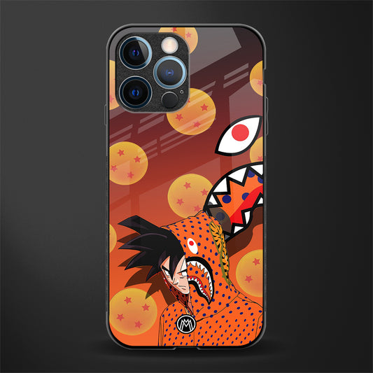 goku glass case for iphone 14 pro image