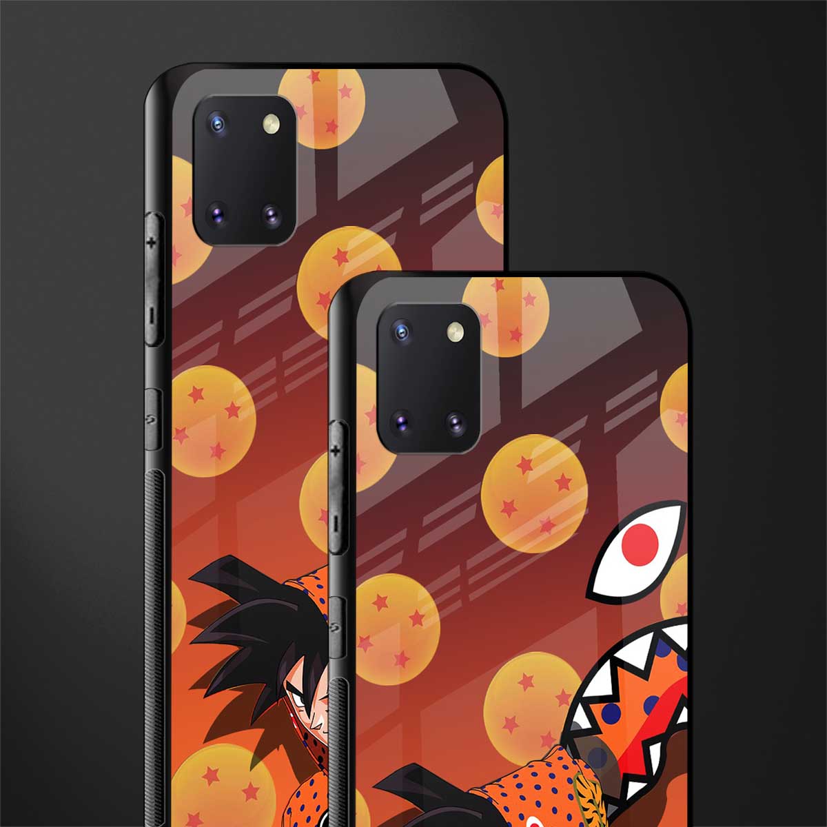 goku glass case for samsung a81 image-2
