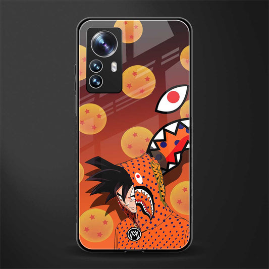 goku back phone cover | glass case for xiaomi 12 pro