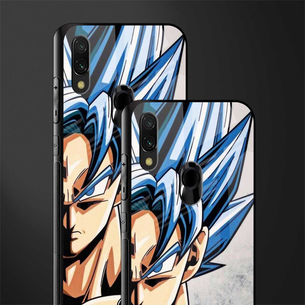 goku dragon ball z anime glass case for redmi y3 image-2