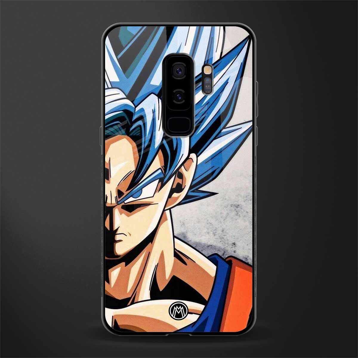 goku dragon ball z anime glass case for samsung galaxy s9 plus image
