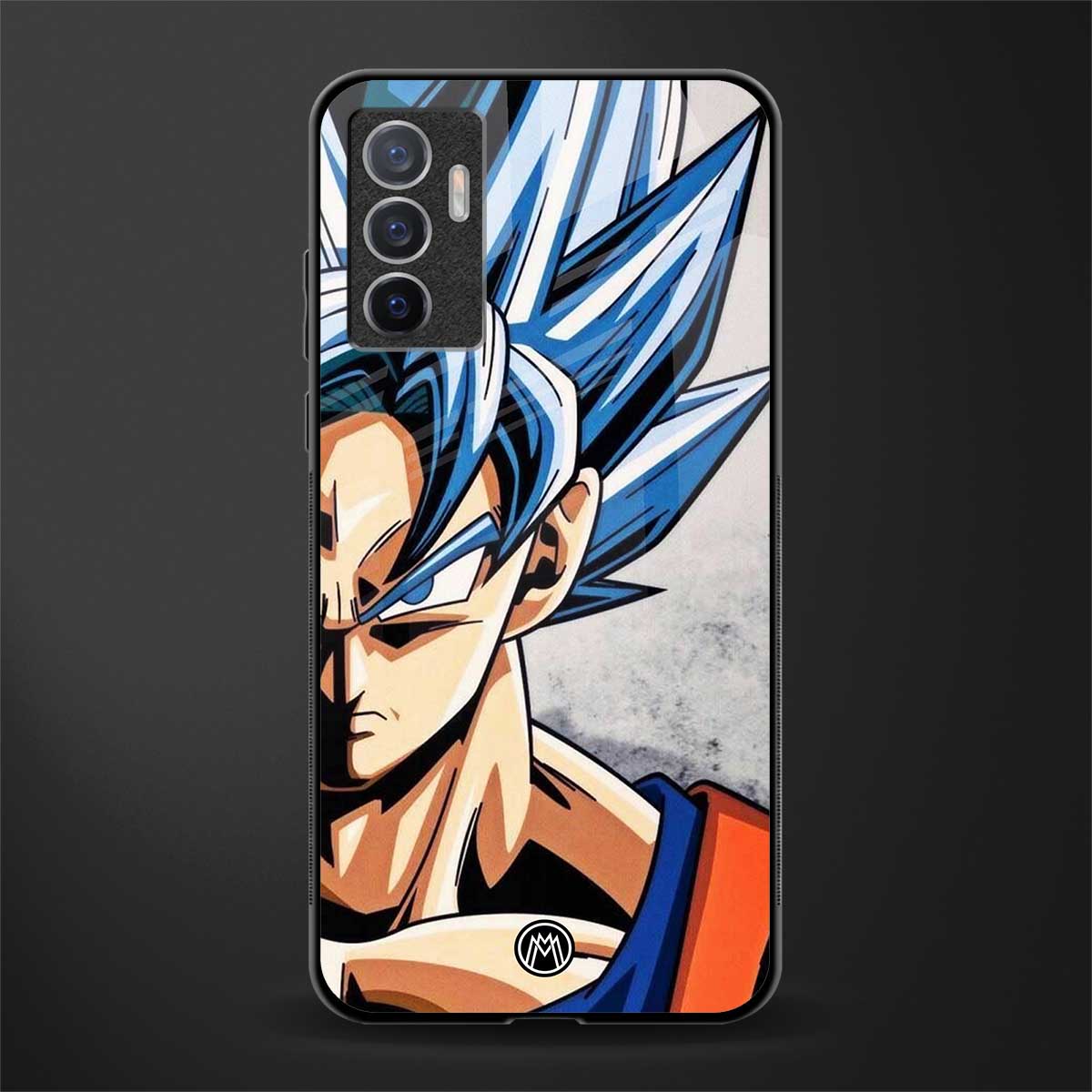 goku dragon ball z anime glass case for vivo v23e image