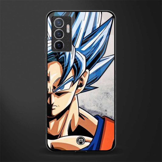 goku dragon ball z anime glass case for vivo v23e image