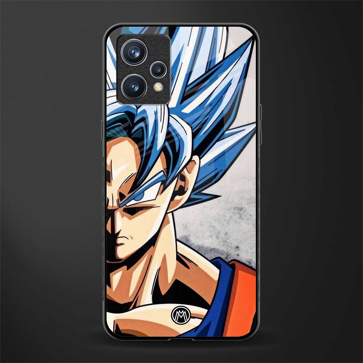 goku dragon ball z anime glass case for realme 9 4g image