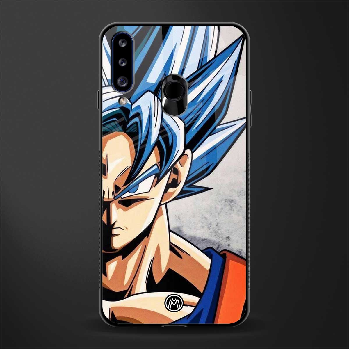 goku dragon ball z anime glass case for samsung galaxy a20s image