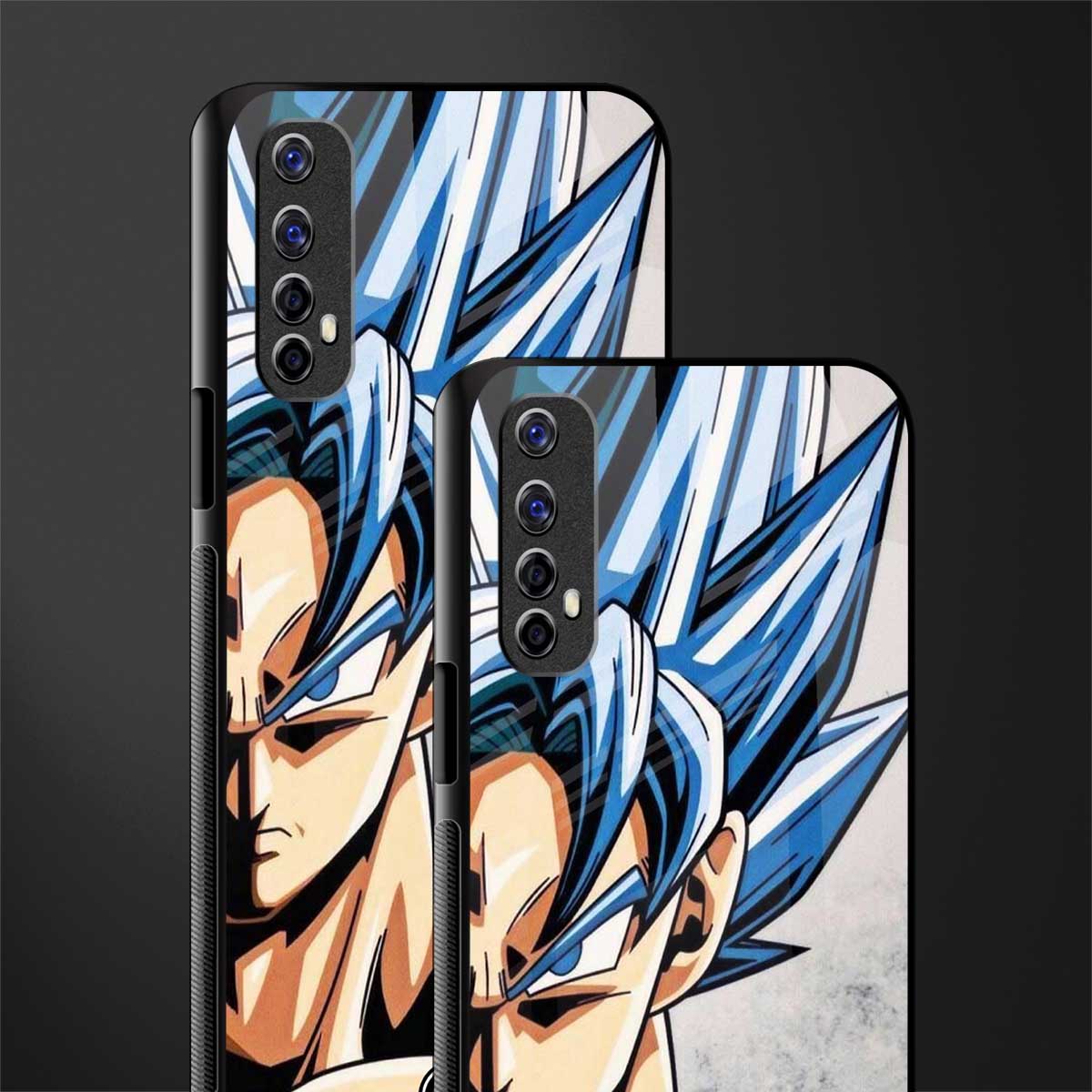 goku dragon ball z anime glass case for realme 7 image-2