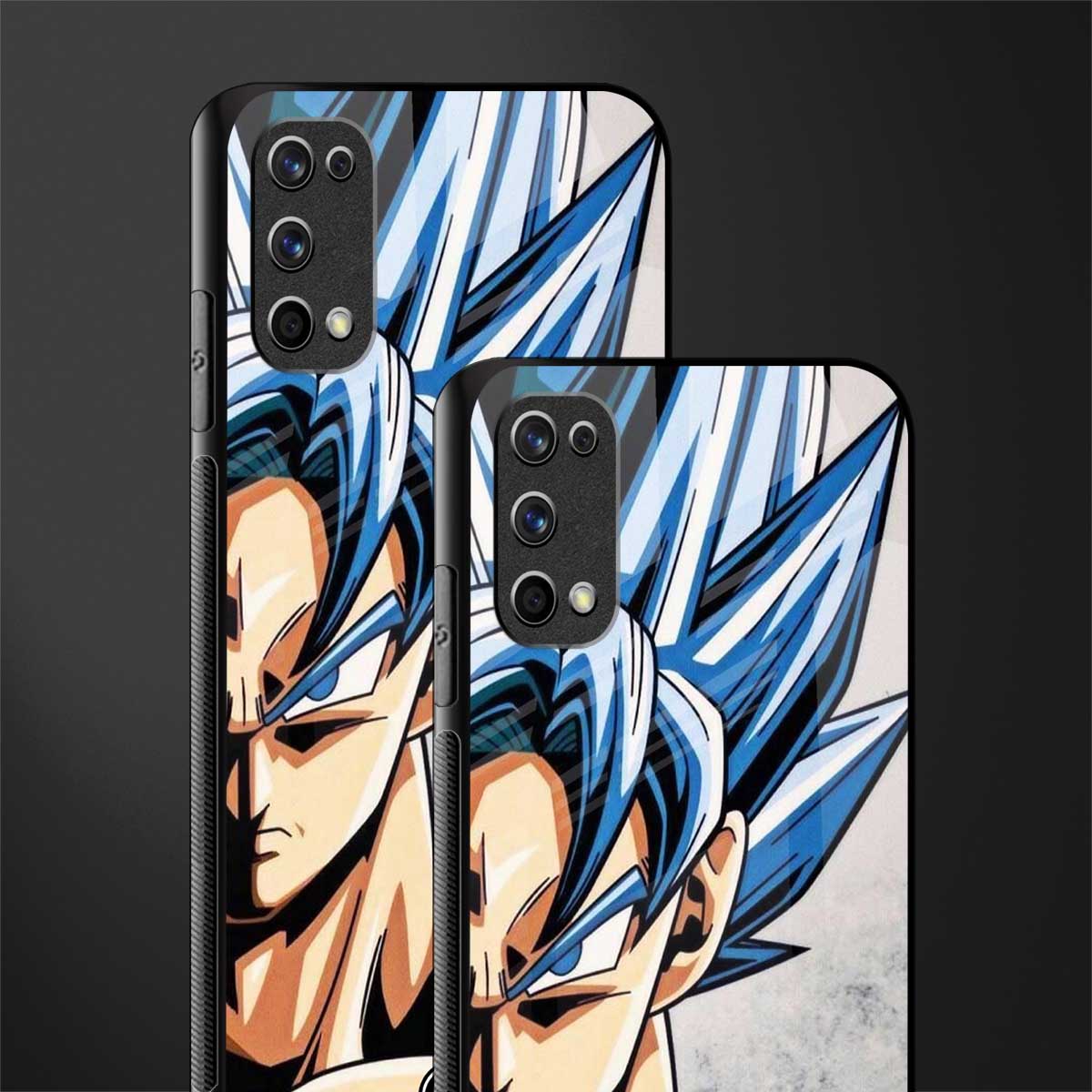 goku dragon ball z anime glass case for realme 7 pro image-2