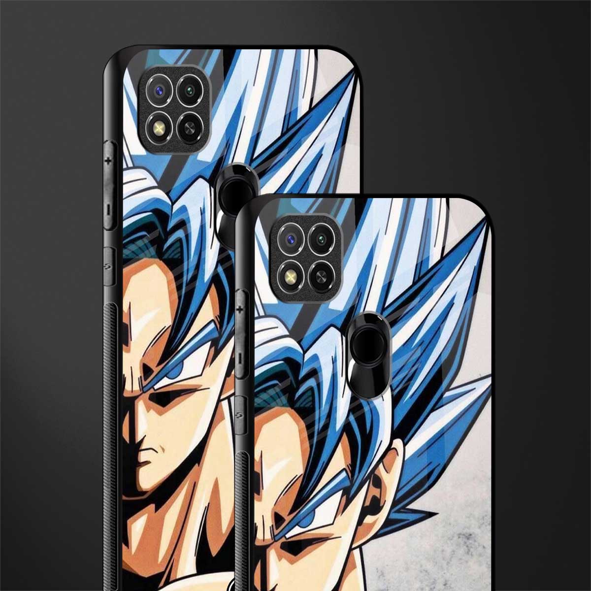 goku dragon ball z anime glass case for redmi 9 image-2