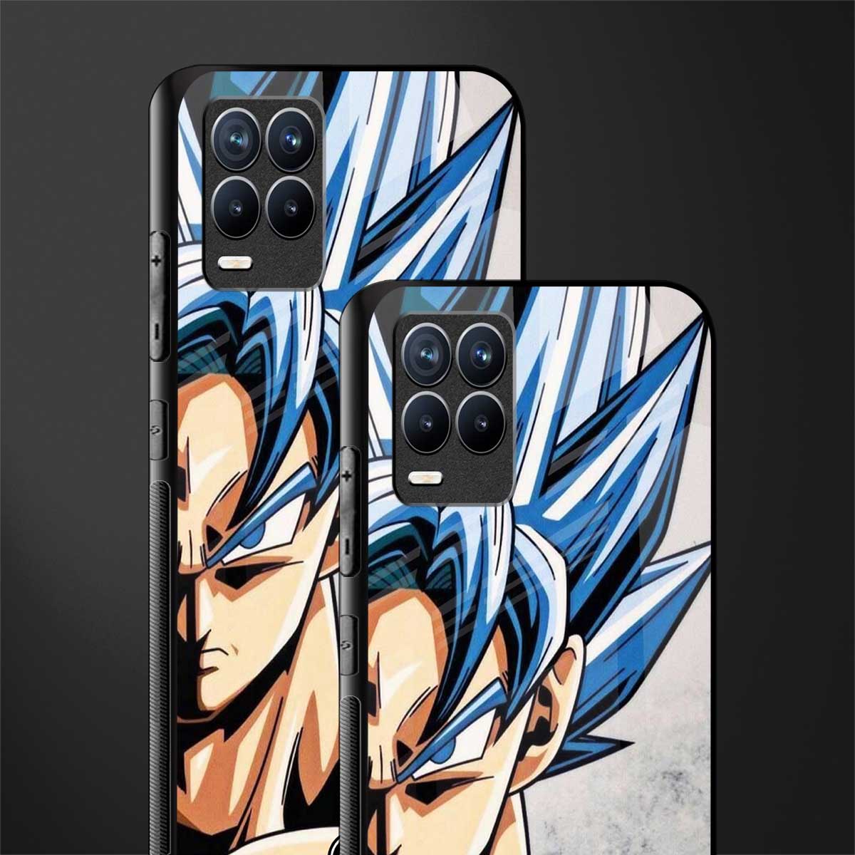 goku dragon ball z anime glass case for realme 8 4g image-2