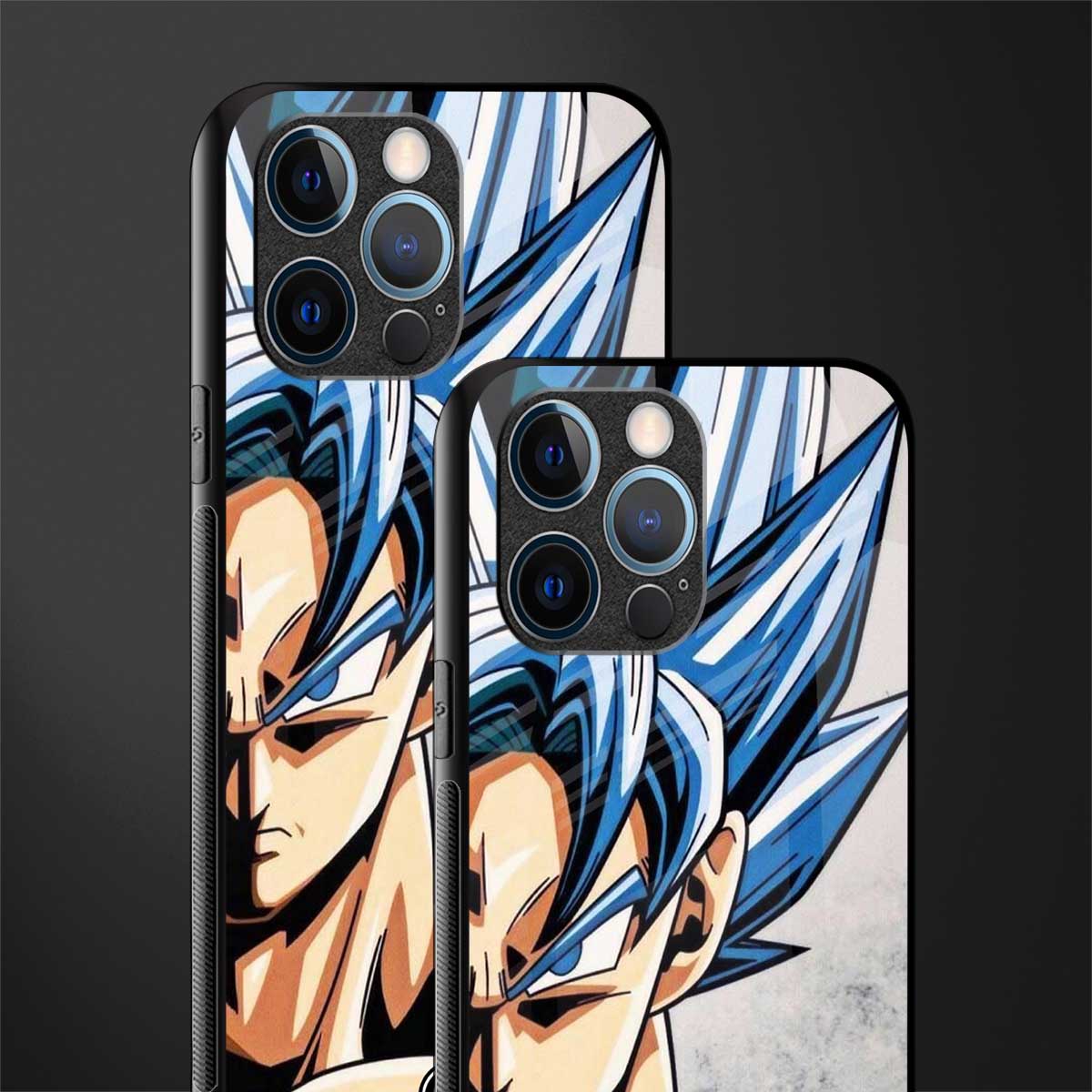 goku dragon ball z anime glass case for iphone 12 pro image-2