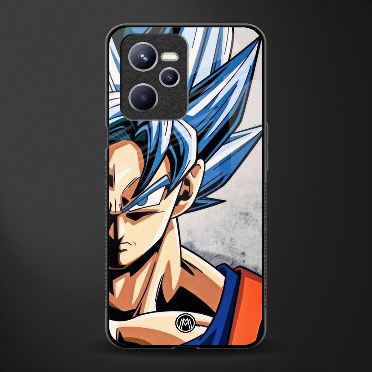 goku dragon ball z anime glass case for realme c35 image