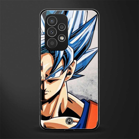 goku dragon ball z anime back phone cover | glass case for samsung galaxy a23